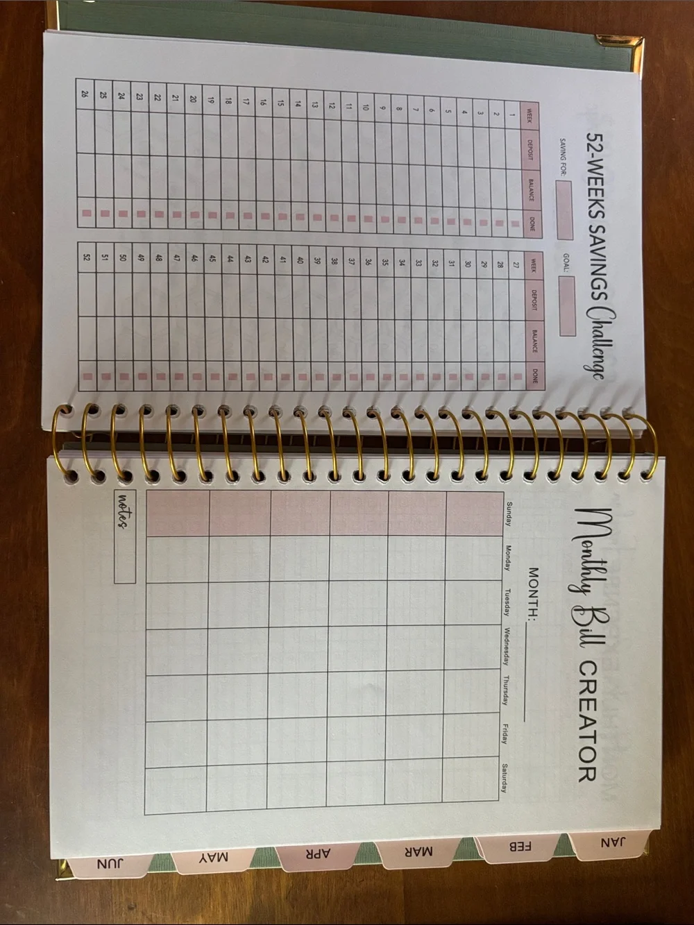 Green Financial Behavior Notebook
